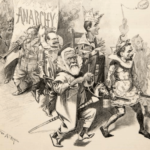 political cartoon of the pullman strike