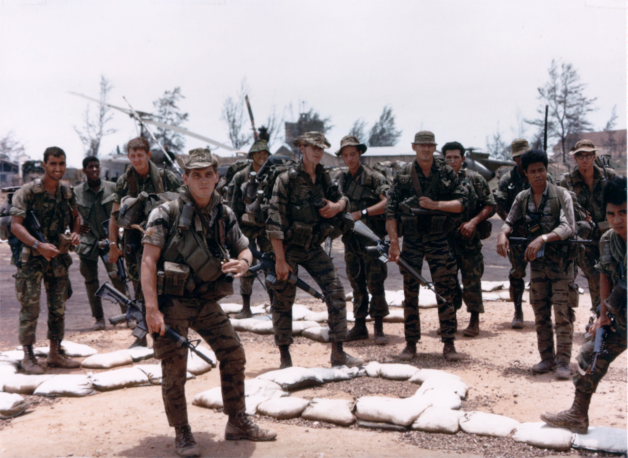 Ranger US Army Vietnam 173rd Airborne Infantry Brigade N Company 75th Infantry R 