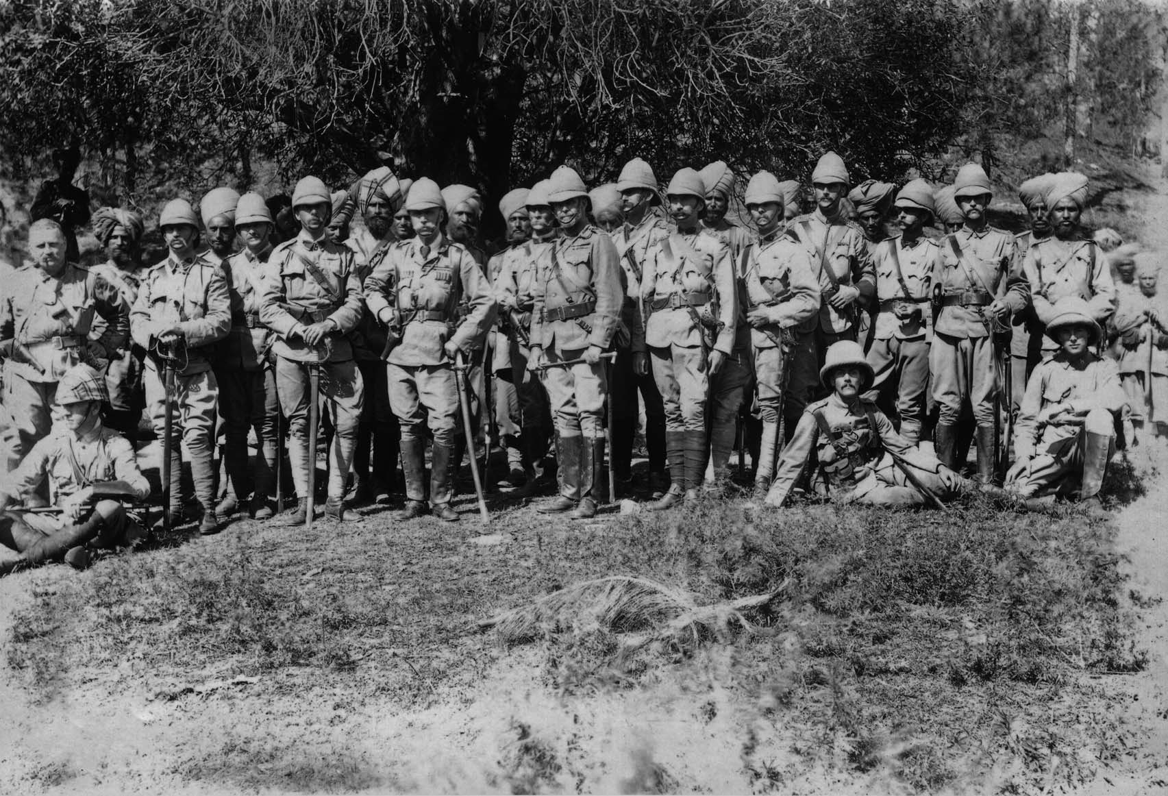 Officers of the Malakand Field Force