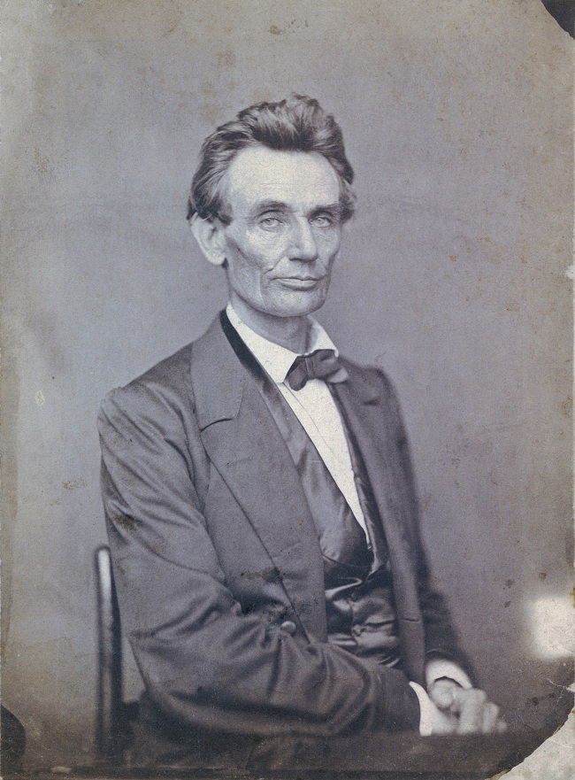 Lincoln without a beard