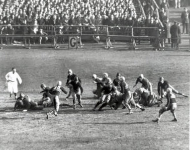 1930 Army Navy game. Photo and caption: Special Collections & Archives Department, Nimitz Library, United States Naval Academy.