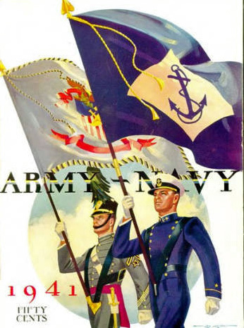 1941 Army Navy Program. Image: Special Collections & Archives Department, Nimitz Library, United States Naval Academy. 