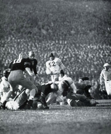 1941 Army Navy game. Photo: Special Collections & Archives Department, Nimitz Library, United States Naval Academy.