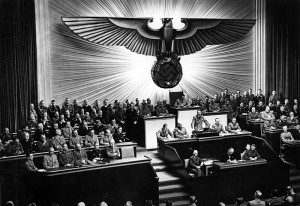 Berlin Hitler Declares War on the United States Phot Das Bundesarchiv