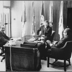 Nixon and Kissinger meet with John Wayne