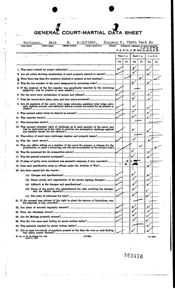 General Court Martial Orders Number 130