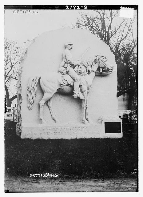 Gettysburg, between ca. 1910 and ca. 1915. Credit: National Archives