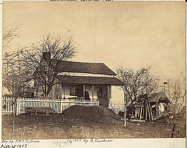 Headquarters of the Army of the Potomac during the Battle of Gettysburg, 1863. Credit: National Archives.