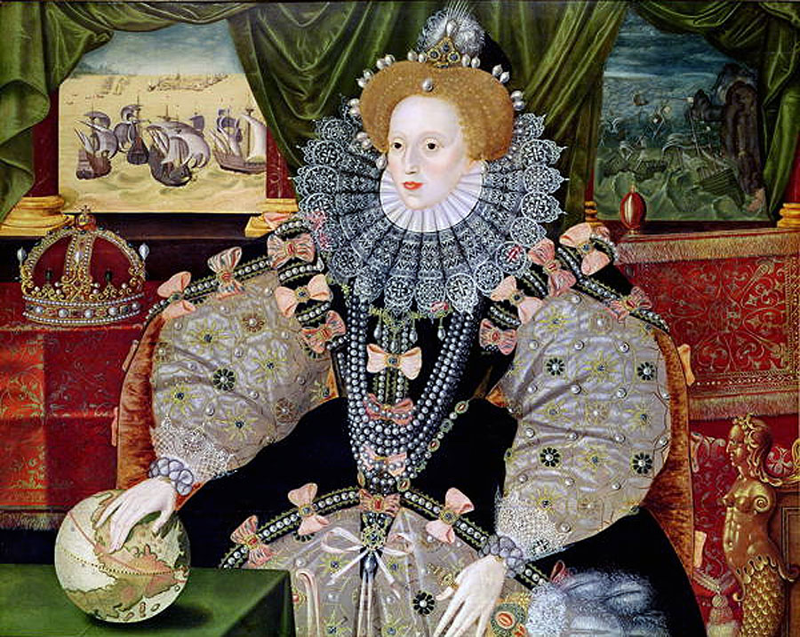 The Spanish Armada portrait of Elizabeth I