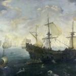 Spanish Armada off the English Coast