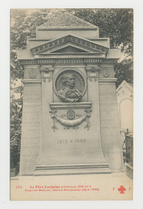 pere lachaise cemetery in the 20th arrondissement division