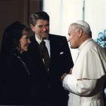 reagan and pope john paul ii