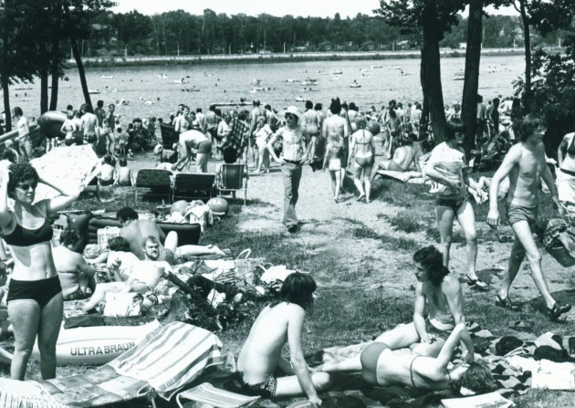Otto Wollank; Gross Glienicke lake