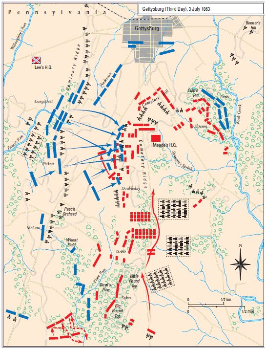 Gettysburg was no ordinary battle. These maps reveal how Lee lost the fight.