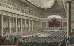 left and right wing began with the estates general the terms left and right began during the french revolution