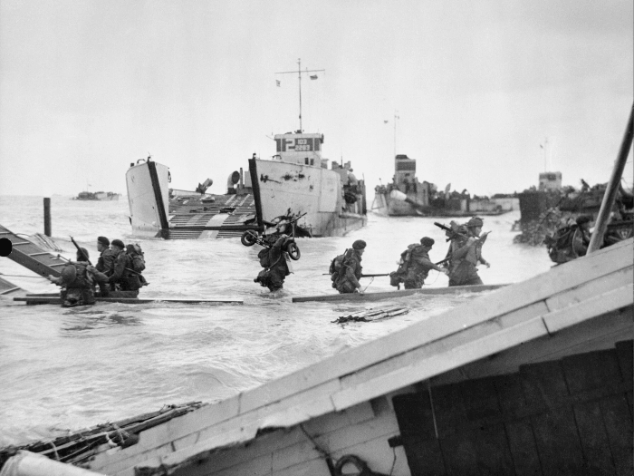 Juno Beach Landings, June 6, 1944