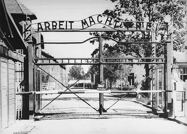 Auschwitz gate