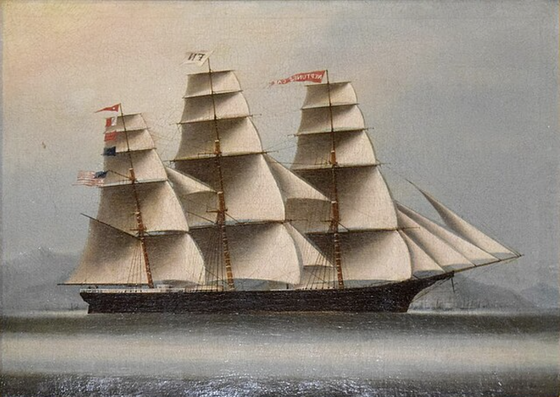 Neptune's Car Clipper Ship.