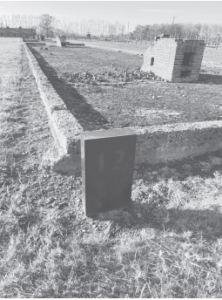 The Remains of Block 12. Photo by Anne Sebba.