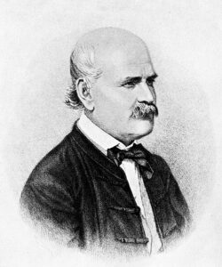 Portrait of Ignaz Semmelweis