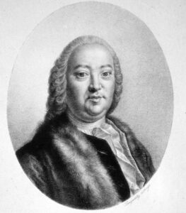 Gerard van Swieten Litho, 18th century.