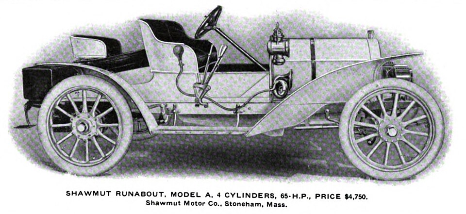 Shawmut Model A advertisement. Public domain. Courtesy of Wikimedia Commons.