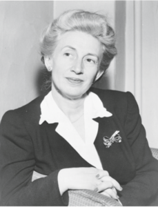 Lillian Smith posing with her hair up. Courtesy of the Library of Congress.